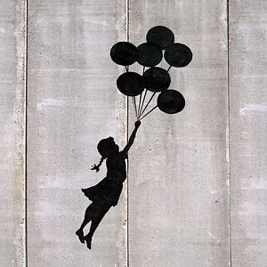 Banksy Flying-high