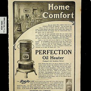1906 Perfection Heaters ad