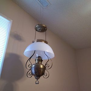 Rayo hanging lamp with 14"shade