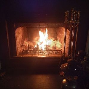 Fireplace test burn 2/15/2023