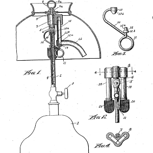 Patent-drawing Vapor Lamp