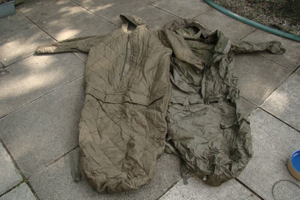 german sniper sleeping bag with arms